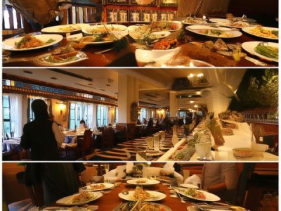 松赞酒店的美食体验如何？环境、服务和美食都很出色。
